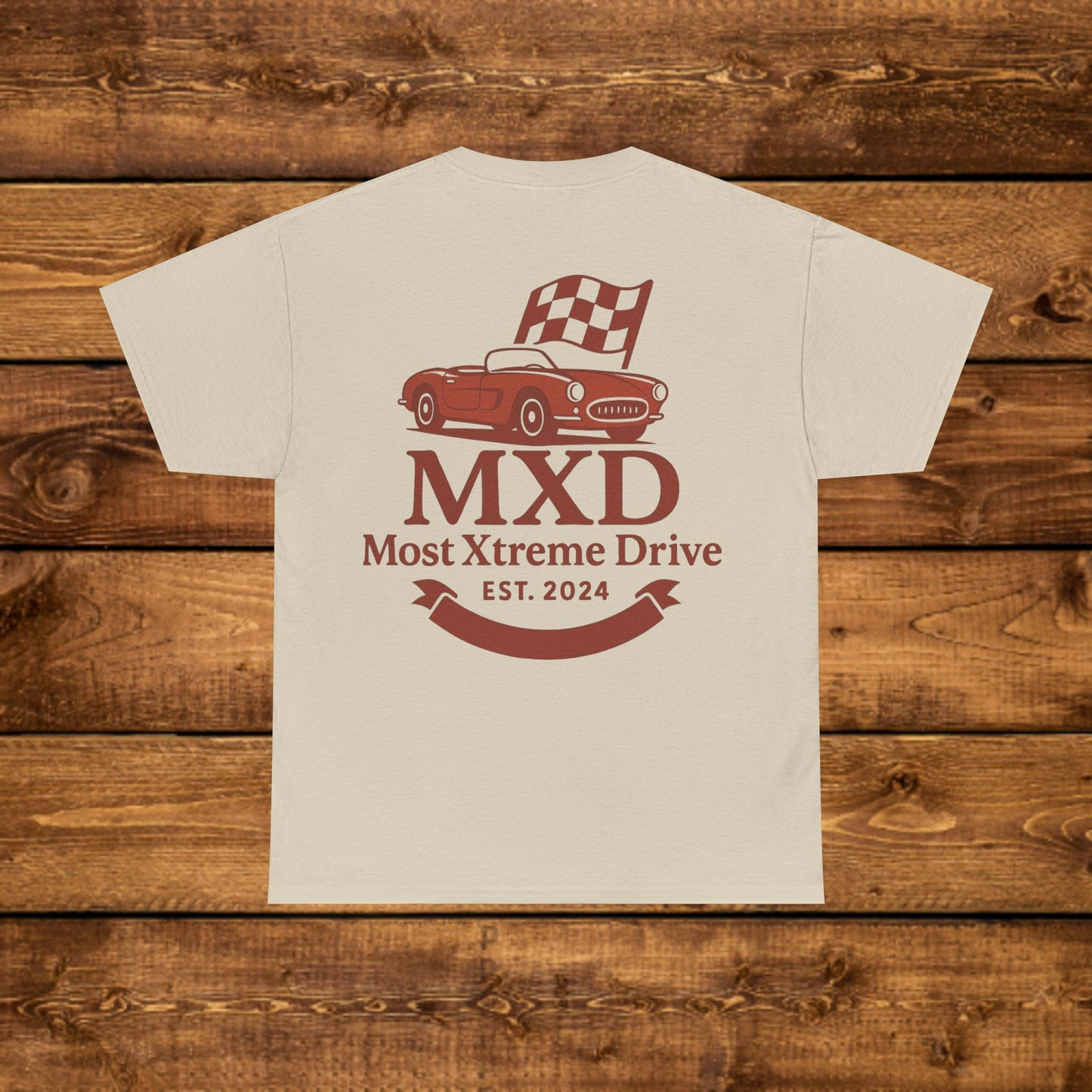 MXD Retro Racer Tee – Most Xtreme Drive Edition